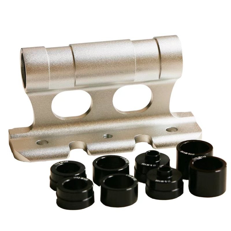 Bike Mount Quick Release Thru Axle Carriers Front Block Car Roof Rack Carriers for 5x100mm 12x100mm 15x100mm 15x110mm - Image 1