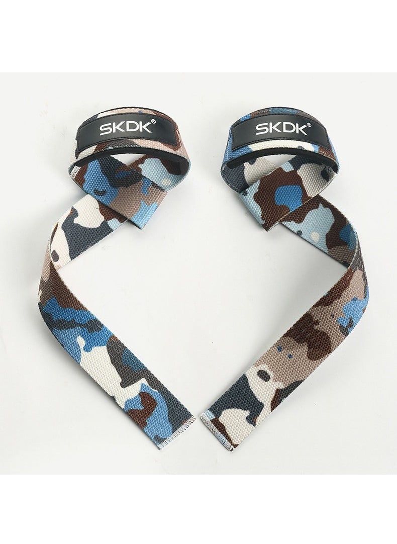 SKDK - Non-Slip  Pull Wrist Silicone Lifting Straps, Straps for Gym, Weightlifting, Wristbands Gym Straps for Gym Women, Men, Weightlifting, Bodybuilding, Strength Training（Camouflage） - Image 1