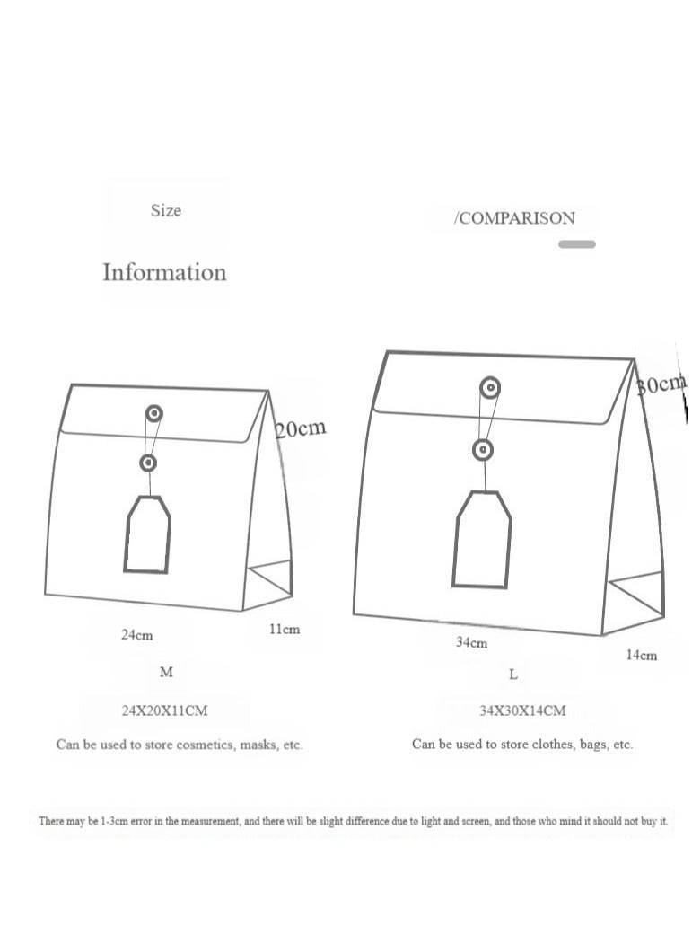 Oil Painting Style Gift Bag, Birthday Gift Box, Envelope Packaging Bag, Creative Paper Gift Bag, Holiday Gift Box, Gift Bag（M） - Image 5