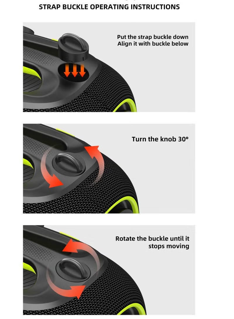 HOPESTAR Party Box 120W Portable Bluetooth Speaker with Dual Wireless Microphones, 20W Fast Charging, IPX6 Waterproof, 10-Hour Playtime, RGB Lights – Ideal for Outdoor, Karaoke, - Image 3