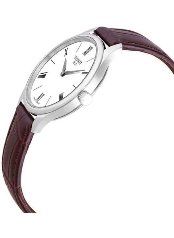 TISSOT orologio donna Tradition 5.5 Lady 31mm acciaio quarzo T063.209.16.038.00 - Image 2