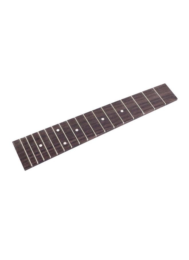 Ukulele Fretboard Rosewood Fingerboard 23in 17 Frets Replacement for Musical Instrument GSA13