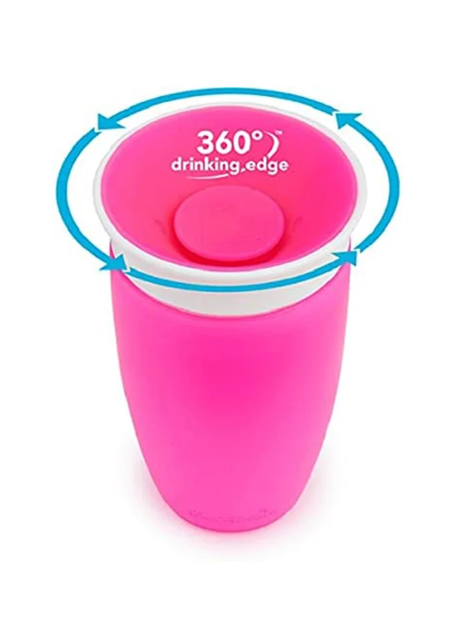 مونشكين Miracle 360 Degree Sippy Cup 10 Oz/296 Ml Pink