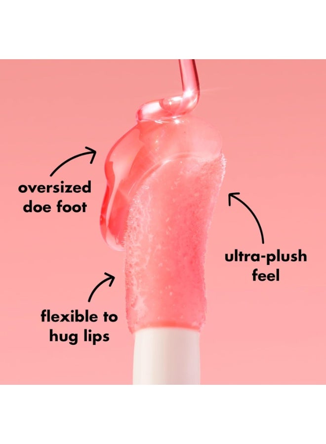 elf Glow Reviver Lip Oil, Nourishing, Tinted Lip Oil for a High Gloss Finish, Enriched with Jojoba Oil, Vegan & Cruelty Free, Pink Quartz - Image 2