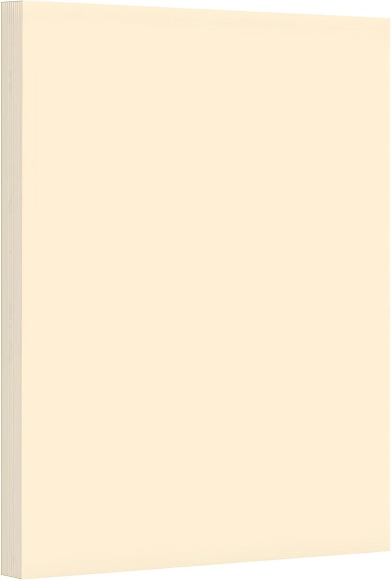AL FAKHAMA Laid Bond Paper A4 Size – 100 Sheets, 100 GSM – Corona Cream - Image 2