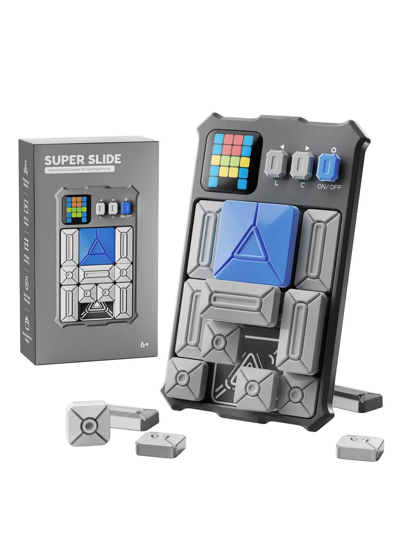 SYOSI Super Slide Puzzle Games, 500+ Level Challenges Brain Teaser, STEM Toys for Kids, Brain Teaser Puzzle Learning for Kids, Teens, Gifts for Boys Girls - Image 1
