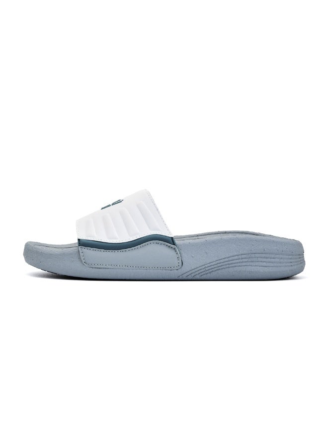 Puca Slider for Men Men's Slippers Light weight with E-TPU Sole Dyke White - Image 4