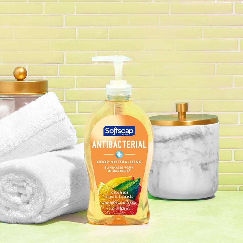 Softsoap Antibacterial Liquid Hand Soap, Kitchen Fresh Hand Soap, 11.25 Fl Oz (Pack of 6) - Image 2