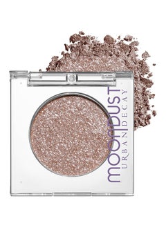 Urban Decay 24/7 Moondust Eyeshadow Compact - Light Champagne Gold with Silver Sparkle - Maximum Glitter & Velvety Shimmer - Space Cowboy, 1.8g  - Image 1