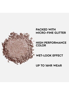 Urban Decay 24/7 Moondust Eyeshadow Compact - Light Champagne Gold with Silver Sparkle - Maximum Glitter & Velvety Shimmer - Space Cowboy, 1.8g  - Image 3