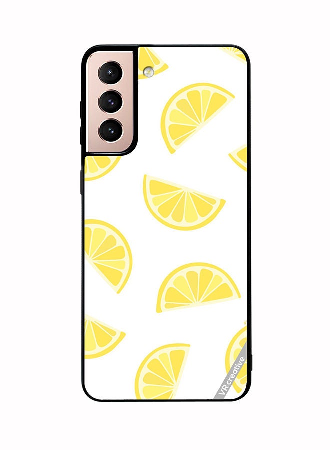 VR CREATIVE Protective Case Cover For Samsung Galaxy S21 5G Lemonie Design Multicolour - Image 1