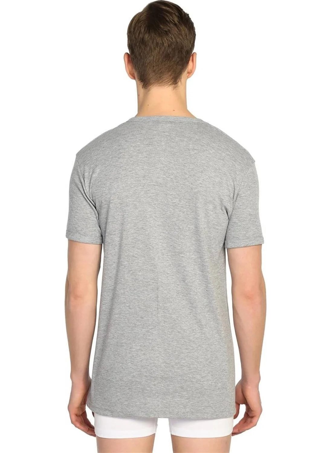 Gümüş Silver 4009 Ribana V Neck Men's Undershirt