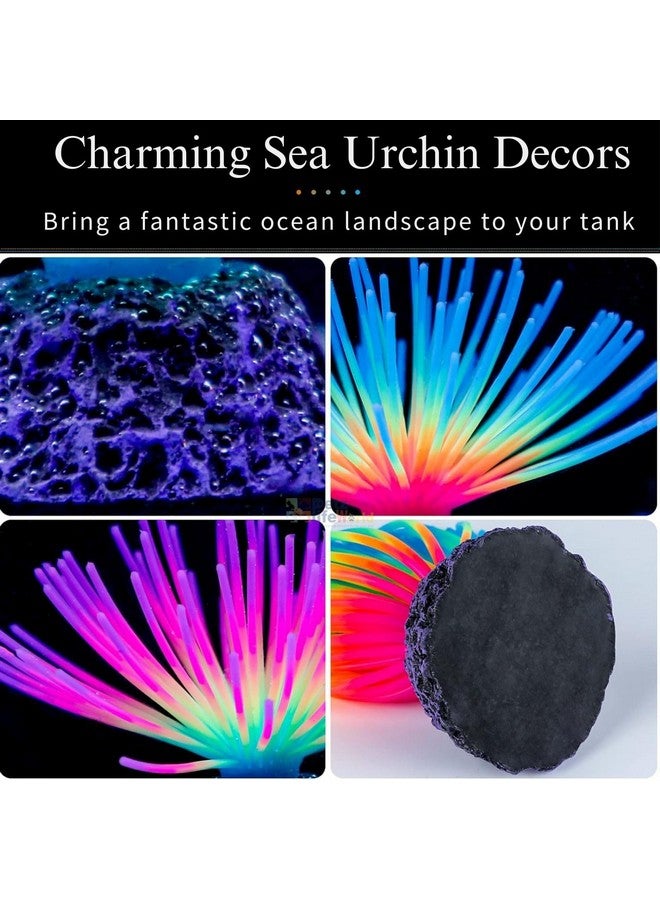 شقائق النعمان الاصطناعية المائية المتوهجة المصنوعة من السيليكون الناعم VAYINATO® (SH038) لتزيين حوض السمك | ديكور ساحر لحوض السمك (ألوان عشوائية) من Petzlifeworld - Image 4