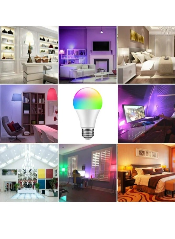 Smart RGB LED Bulb With Remote Control 15W/16 color