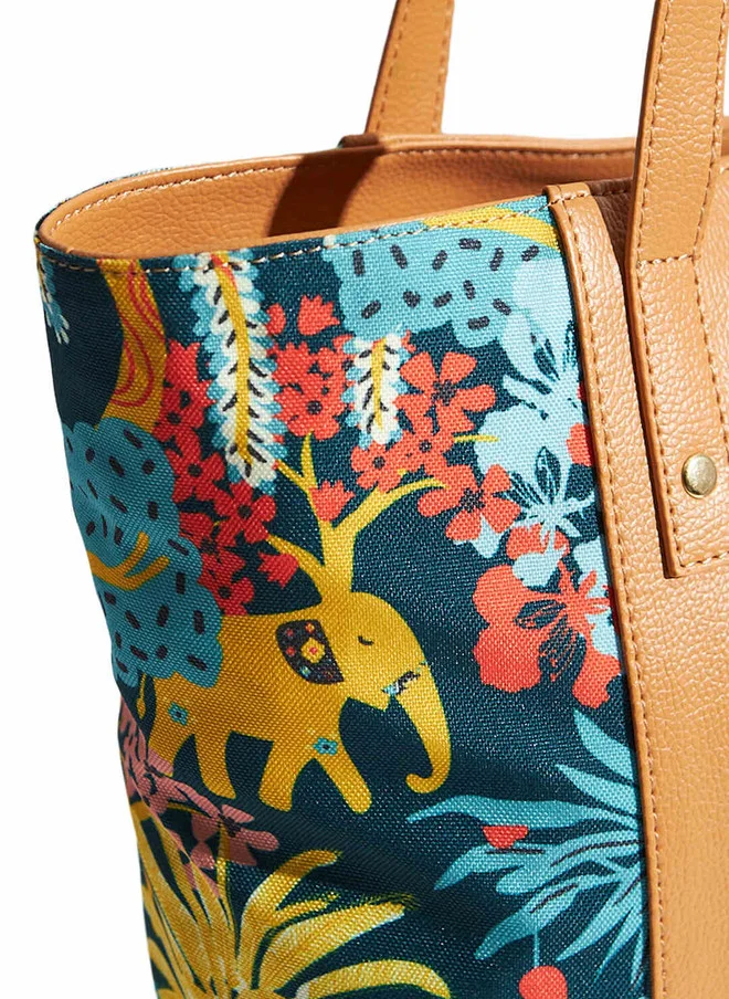 Chumbak  Jungle Drama Tassel Tote  | Best Price UAE