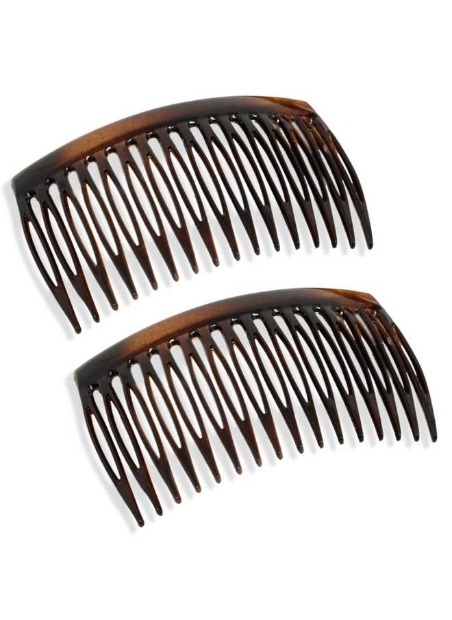 French Glossy Shell Brown Celluloid 2 Pieces Good Grip Up Do 16 Teeth Hair Side Combs 2.75 Inches (2 Pcs) - pzsku/Z7A874B6C6EF951F14F63Z/45/_/1683535482/9bd2bf14-af26-453f-91d8-409e6e47c570