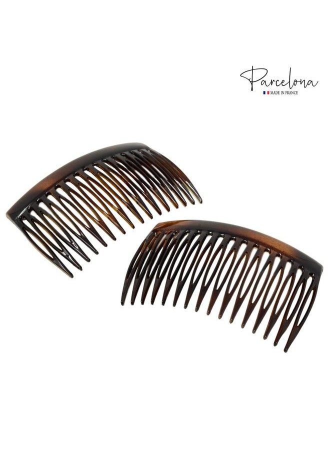 French Glossy Shell Brown Celluloid 2 Pieces Good Grip Up Do 16 Teeth Hair Side Combs 2.75 Inches (2 Pcs) - pzsku/Z7A874B6C6EF951F14F63Z/45/_/1683535488/a6de4c70-9789-4829-8724-76617b731acf