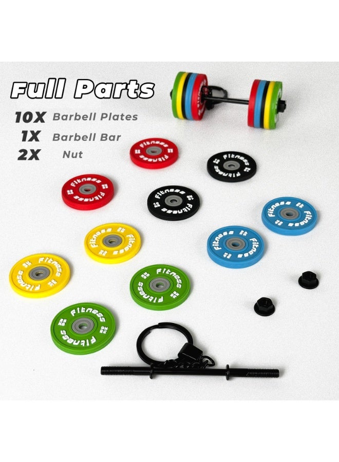 سلسلة مفاتيح بسِحْـب باربل لمحب الجيم · سلسلة مفاتيح رفع الأثقال · سلسة مفاتيح من السيليكون على شكل أثقال · هدايا نادي رياضي · هدايا تمارين · إكسسوار حقيبة · إكسسوار حقيبة ظهر - Image 5