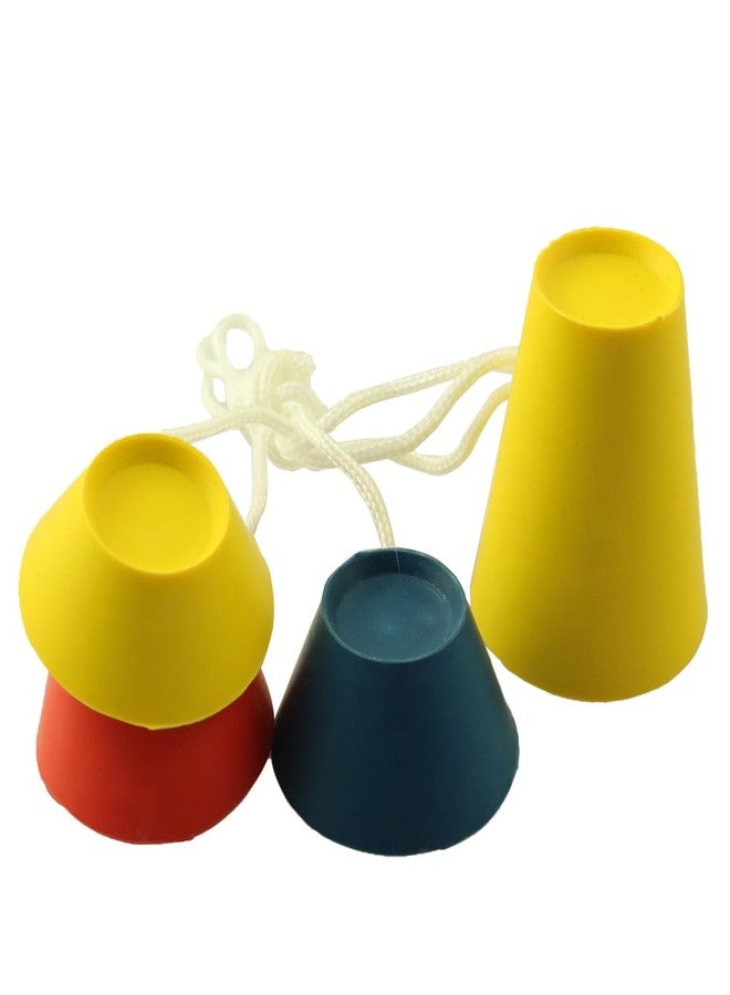 YTgilo Golf Ball Tees in 4 Sizes Golf Winter Tee Nails, Snowball Holders Rubber Ball Holders of Different Heights Suitable for Frosty Days Hard Ground Practice Mat Training Tee - Image 1