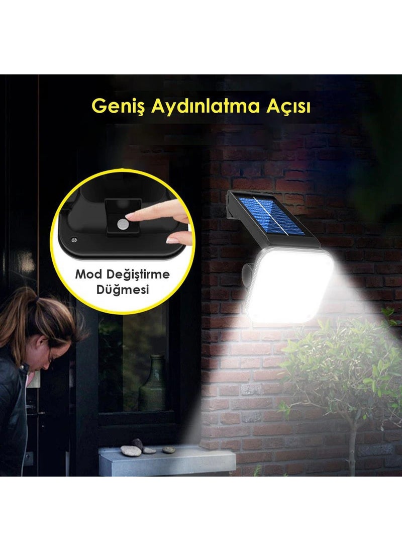Technosmart 54 Cob LED Solar Garden Lighting Motion Sensor Solar Energy Lamp  - Image 2