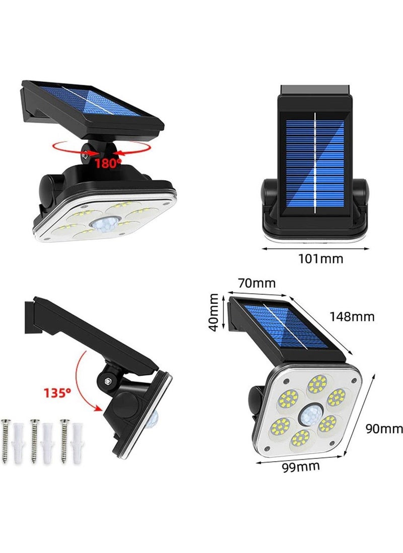 Technosmart 54 Cob LED Solar Garden Lighting Motion Sensor Solar Energy Lamp  - Image 4