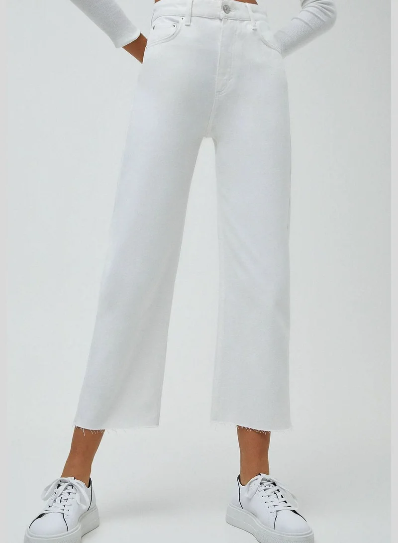 PULL&BEAR Basic culotte jeans