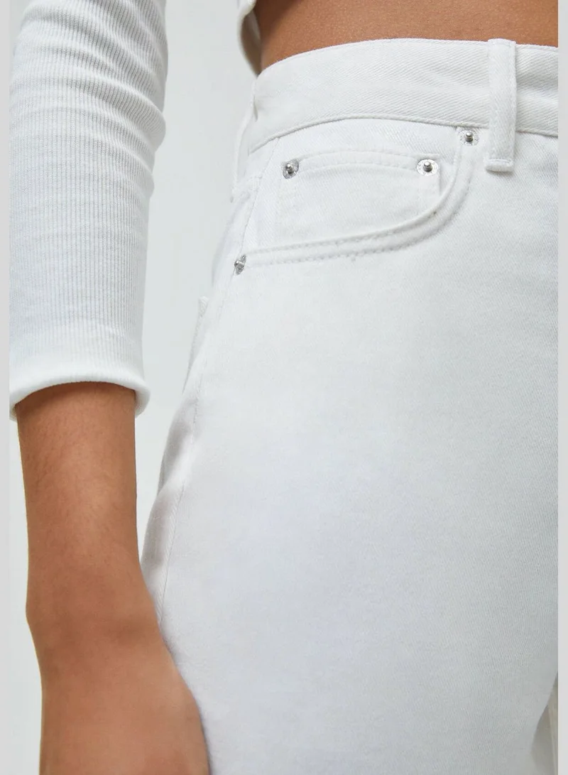 PULL&BEAR Basic culotte jeans