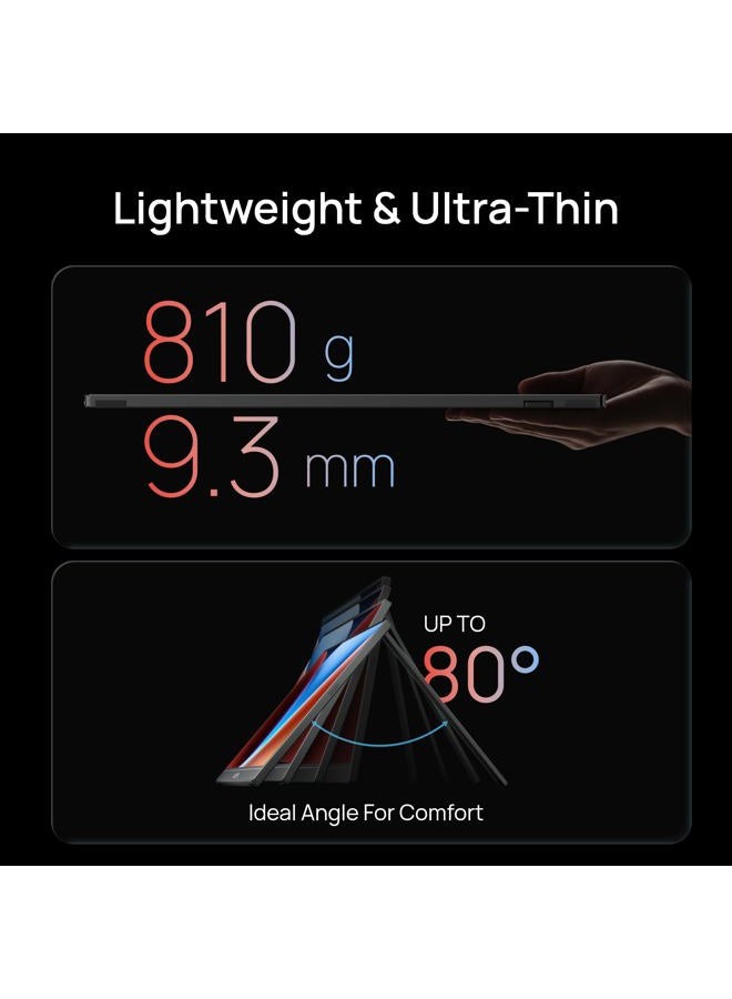 ARZOPA 16.1'' 144Hz Portable Gaming Monitor, 106% sRGB 1080P FHD Kickstand Portable Monitor with HDR, Ultra Slim, Eye Care, External Second Screen for Laptop, PC, PS5, Mac, Xbox - Z1FC - Image 4