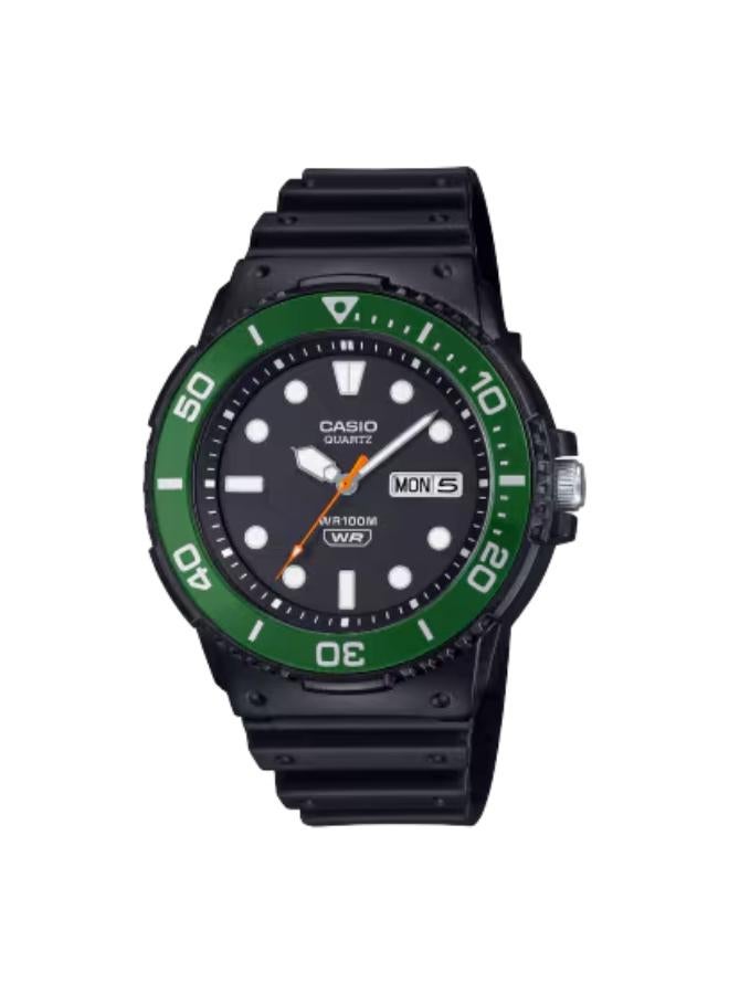 CASIO Men's Resin Analog Watch MRW-230H-1E3VDF - 44.6 mm
