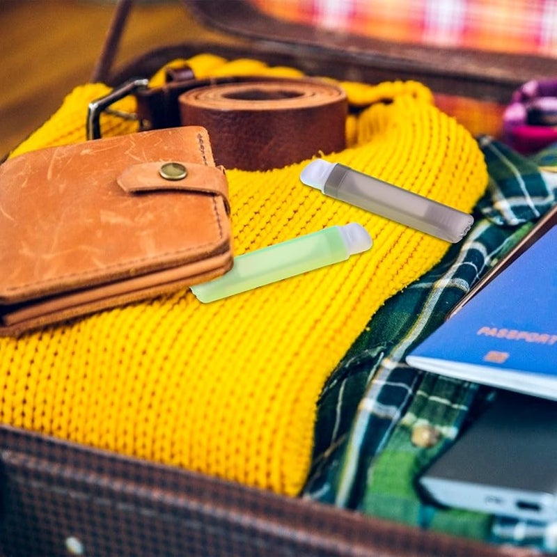 6pcs Portable Folding Travel Toothbrush Soft Bristles Ergonomic Handle Space Saving Design Random Color - Image 3