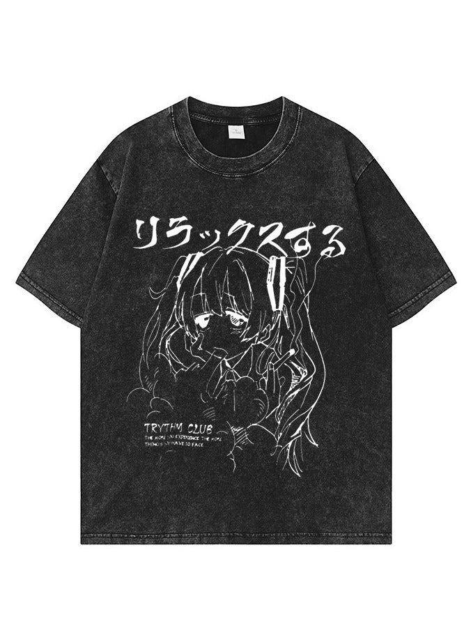 KUYING Fire Shadow Pirate King T-shirt Large 