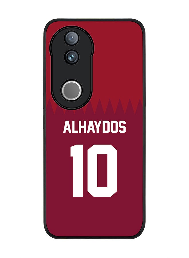 Stylizedd For Vivo V50 / vivo V50e 5G Case,Slim fit Camera Protection, Shockproof Thin Phone cover  - Football - Qatar,  Alhaydos - Image 1