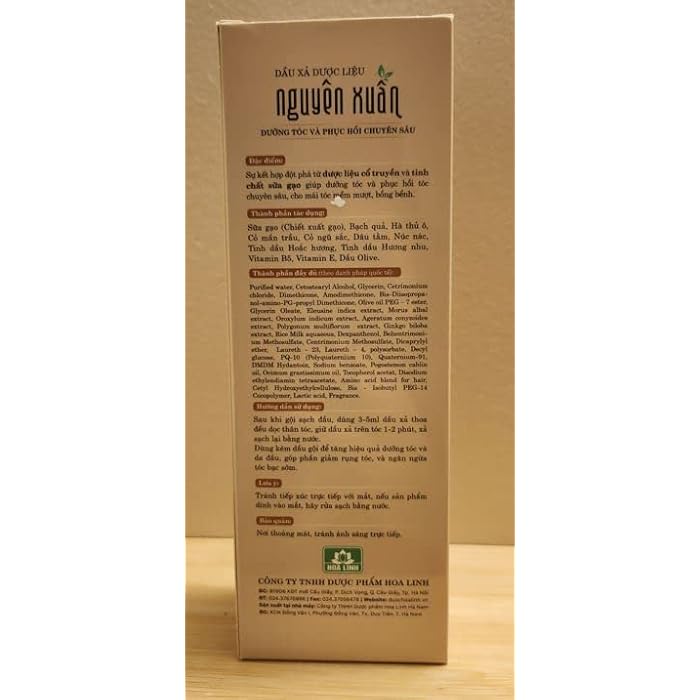 Nguyen Xuan conditioner for dry/damaged hair 180ml/6 fl.oz - Image 2