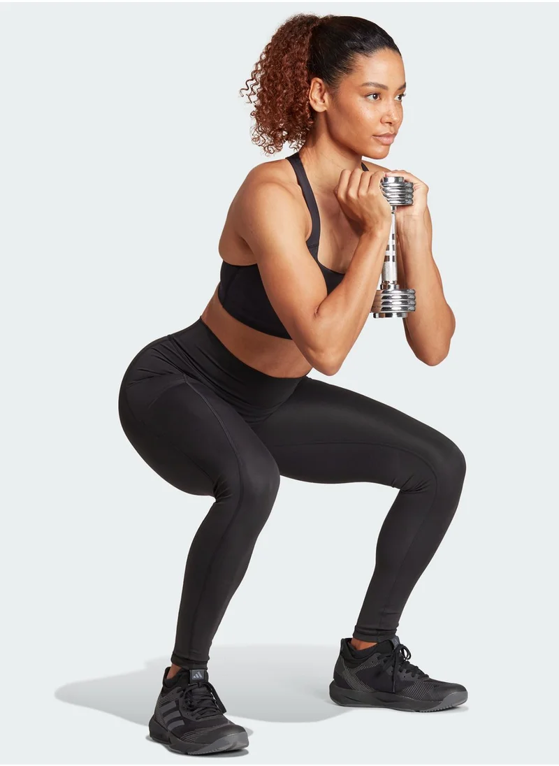 Adidas Optime Full Length High Rise Leggings