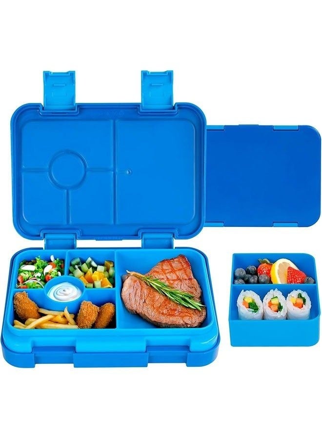 810ML Bento Lunch Box for Kids & Toddlers, Leak-Proof Lunchbox with 5/6 Compartments, Back to School Snack Containers for Kids & Adults, Snack Box for School, Kindergarten, Nursery and Office - Image 1