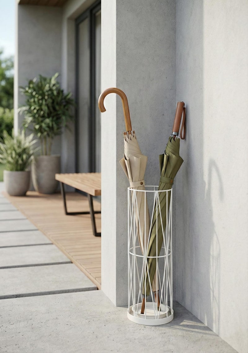 Mango Steam Pluvian™ Soakstone™ Umbrella Holder (Regular, White) - Image 4