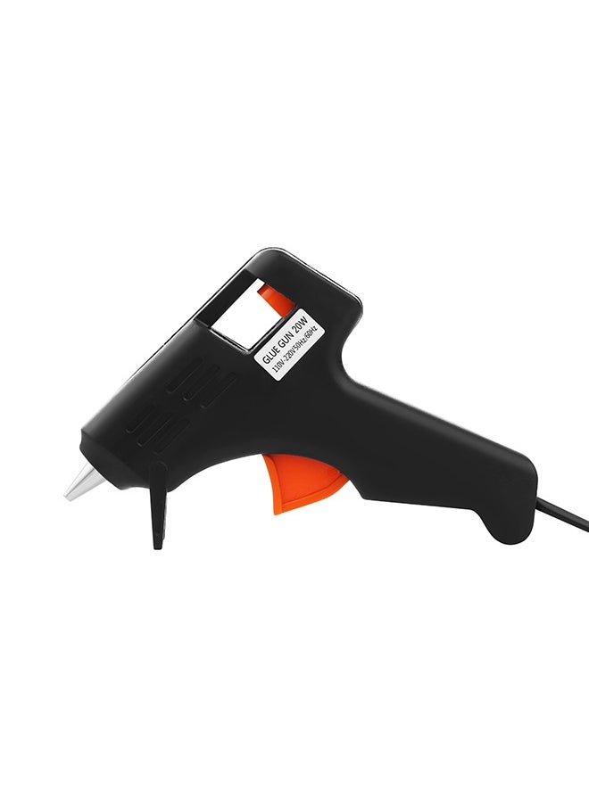 LAWAZIM - Glue Gun 20W - Black | Hot Melt Glue Gun With Glues Stick Industrial Craft Thermo Electric Heat Temperature Tool For DIY Jewelry Making - Image 1