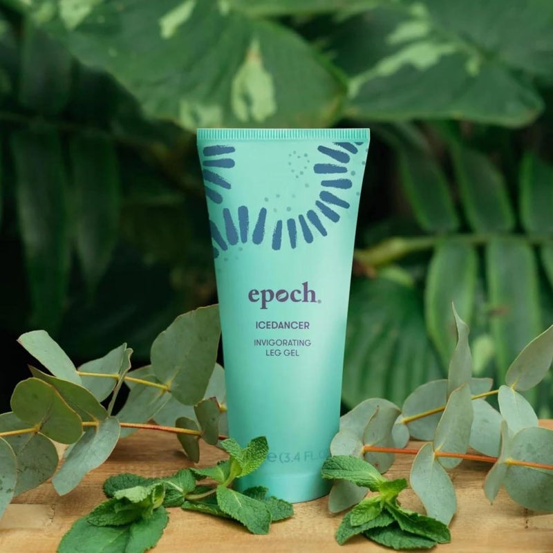 Nu Skin Epoch Ice Dancer  Invigorating Leg Gel  Natural Wild Mint Horse Chestnut and Refreshing Oils  AlcoholFree Ache Gel  Soothes Cools and Revives Tired Legs Health Support 100ml - Image 5