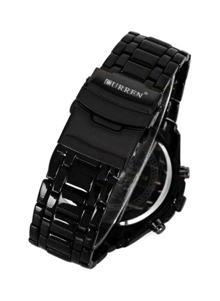 CURREN Men's Waters Resistant Chronograph Watch SW0115 - Image 3