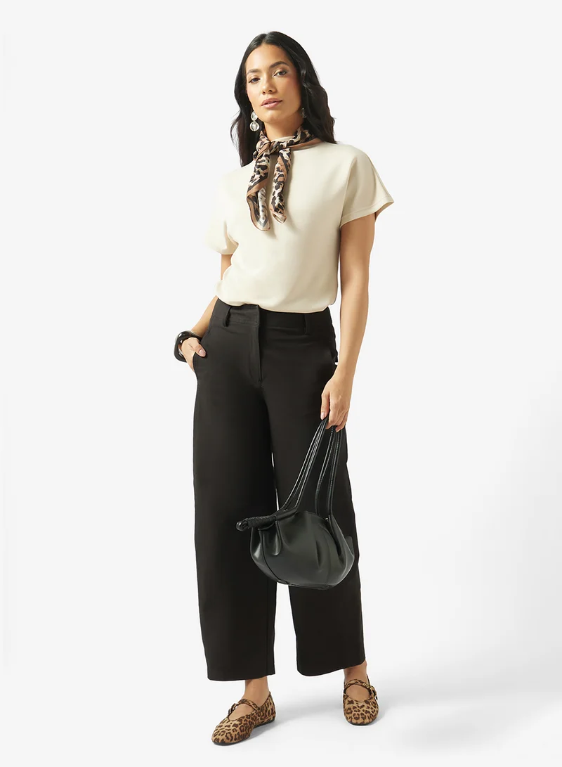 Vero Moda Casual Mid-Waist Barrel 32 Inch Pants