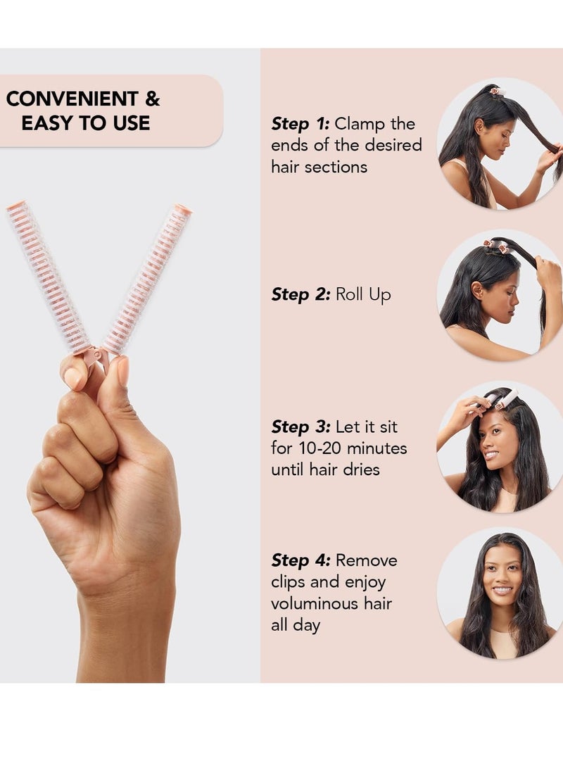 general Instant Volumizing Hair Clips for Women - Hair Roller Clips with Roller,Clip for Hair Volume and Curl ,Easy to Use Volume Hair Clips for Root Lift of All Hair Type,Curl Clips, 2 Pcs - Image 4