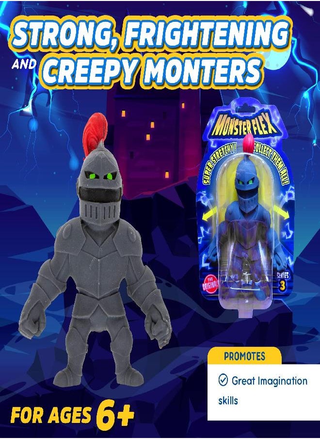 ALISA - Monster Flex Stretchy Toys for Boys and Girls - 14 Unique Spooky Stretch Monsters - Stretch Guy Toys for Kids Birthday Gift Party Favors, Sensory Fidget Stress Toys for Kids - Series 3 (Gummy Bear) - Image 1