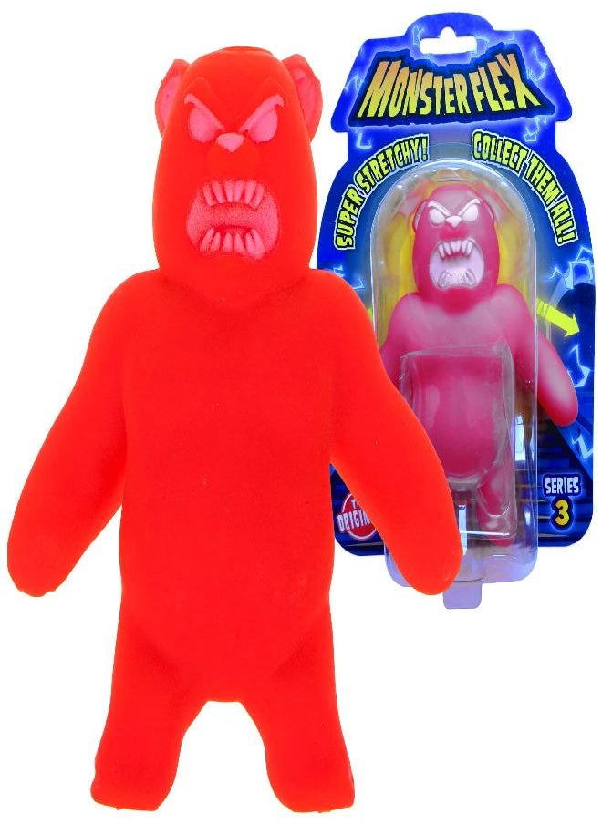 ALISA - Monster Flex Stretchy Toys for Boys and Girls - 14 Unique Spooky Stretch Monsters - Stretch Guy Toys for Kids Birthday Gift Party Favors, Sensory Fidget Stress Toys for Kids - Series 3 (Gummy Bear) - Image 1