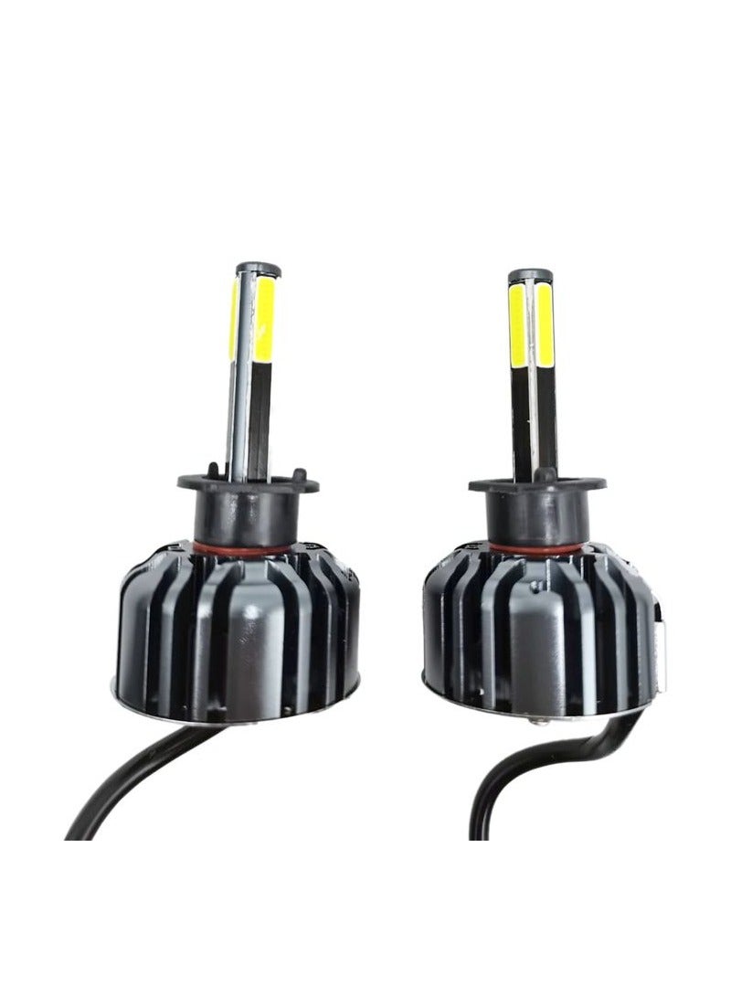 TBS DESIGN Super Bright Car Headlight LED Bulb H1, 9-30V 25watt 6500K-2500LM, Canbus Functionality, TBS Design TC4 Turbo LED Light - Image 1