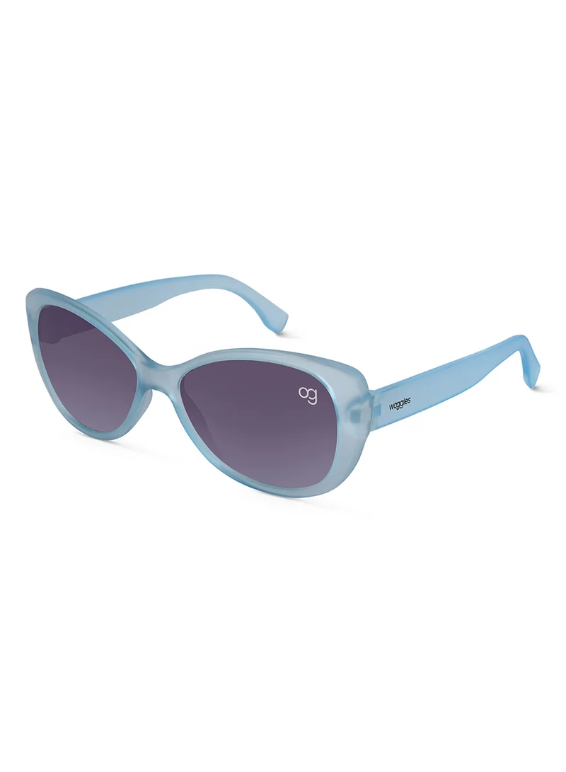 Woggles Skyray Blue Aviator Kids Sunglasses
