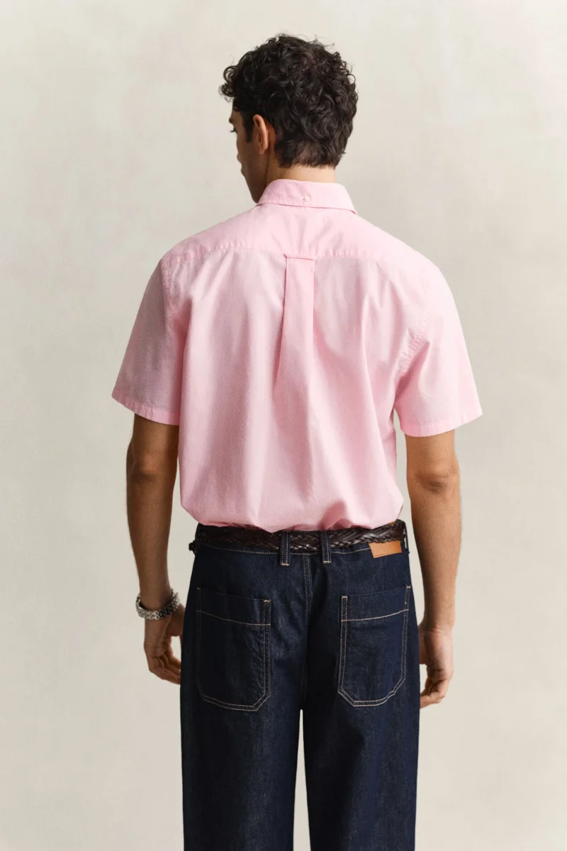GANT  Regular Classic Poplin Ss Shirt for Men | Best Price UAE