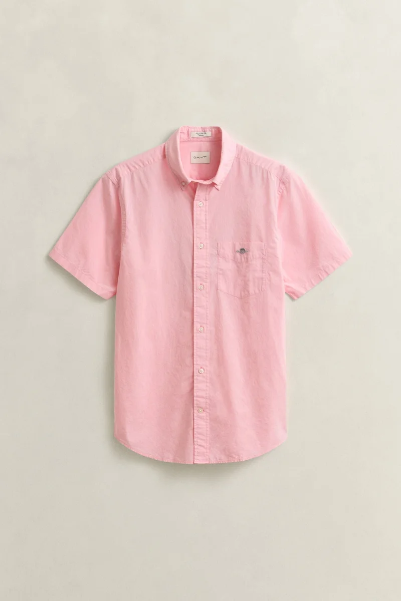 GANT  Regular Classic Poplin Ss Shirt for Men | Best Price UAE