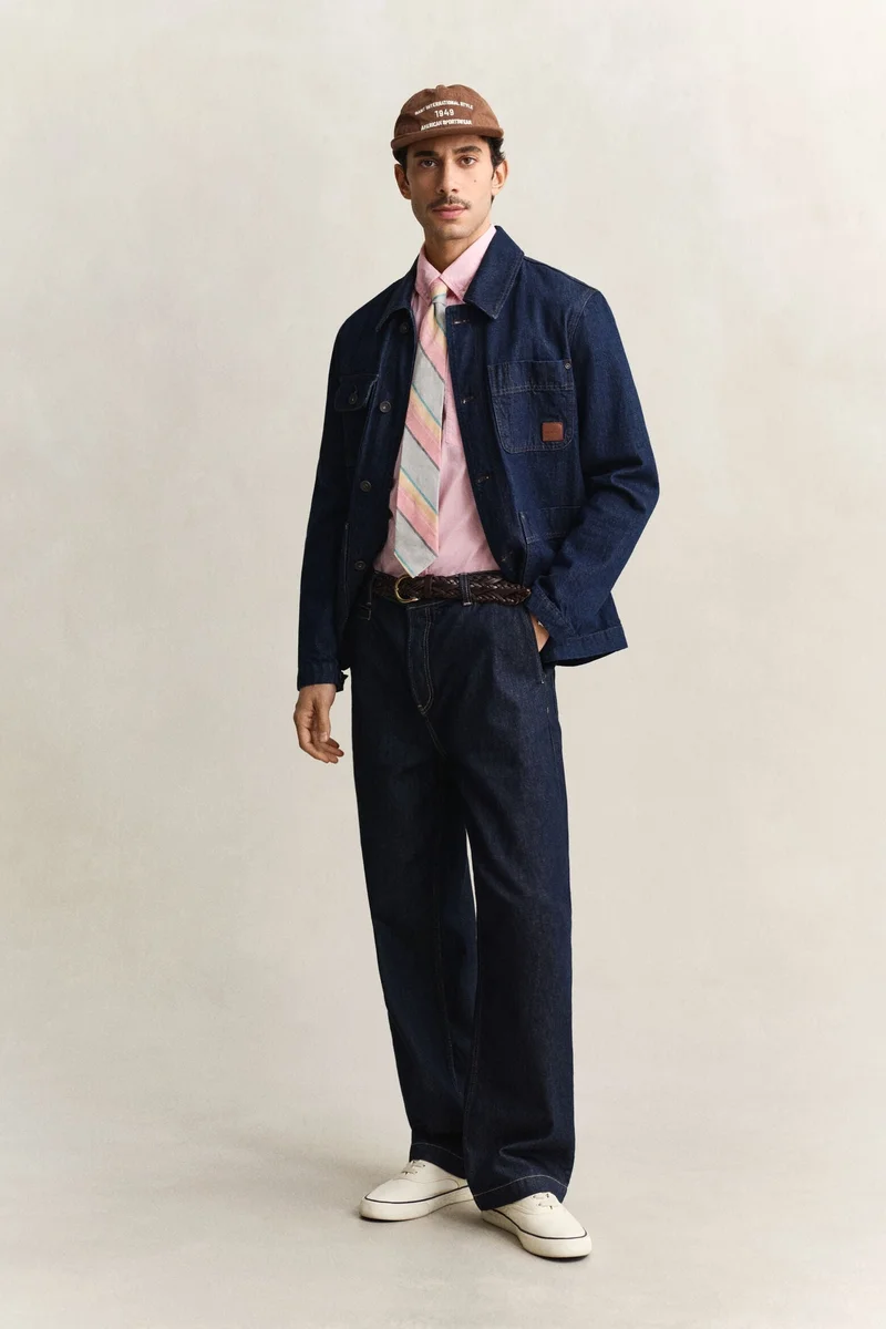 غانت Regular Classic Poplin Ss Shirt