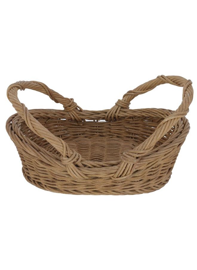 Alsaif Oval Wicker Serving Basket 27.5  - Image 1