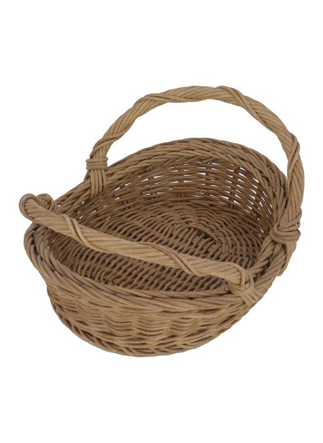 Alsaif Oval Wicker Serving Basket 27.5  - Image 2